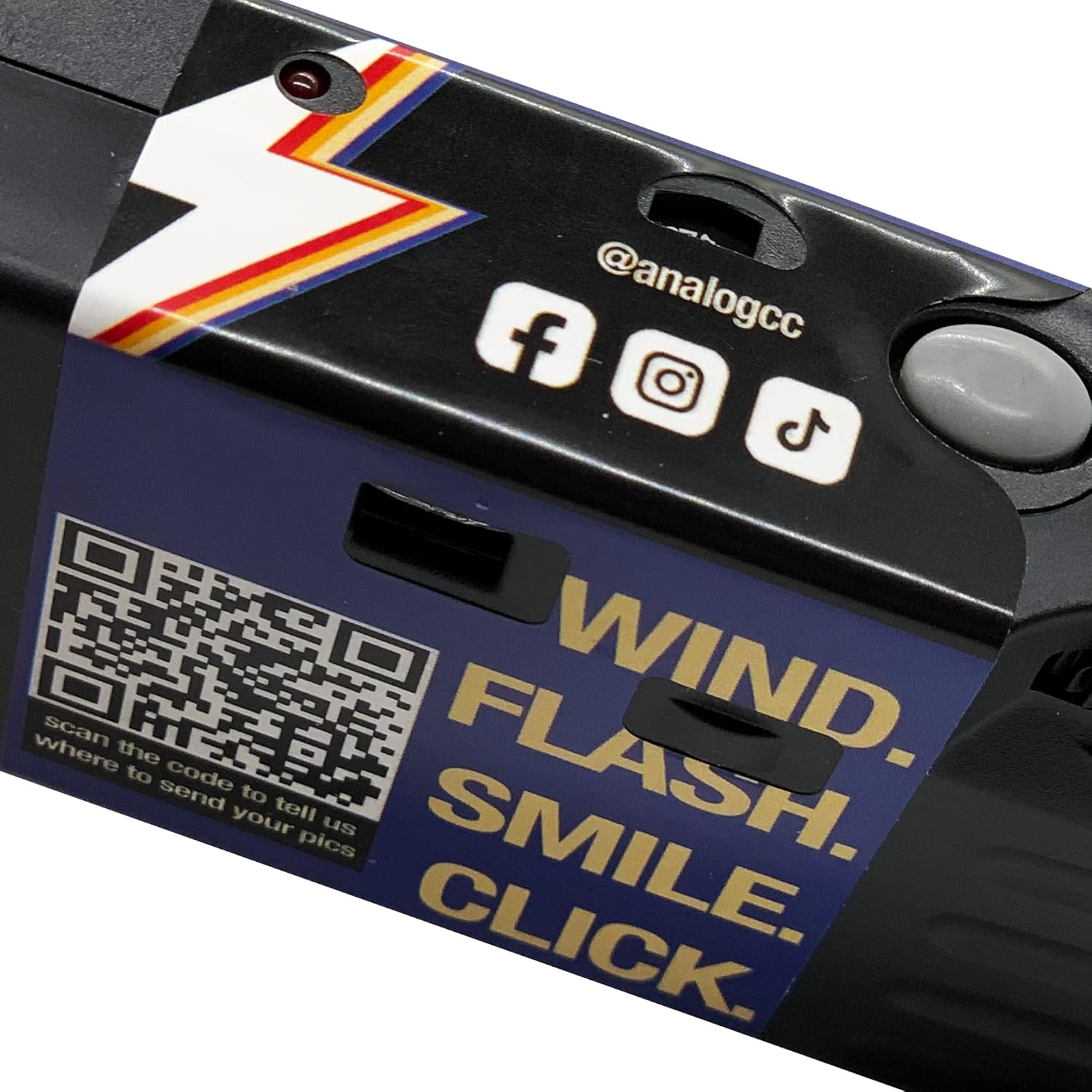 Analog Disposable Camera w/Flash + Development & Digital Uploads (Tan) | 35mm Film Single-Use Camera, 24 Exposures, Pictures Sent to Your Phone - Image 4